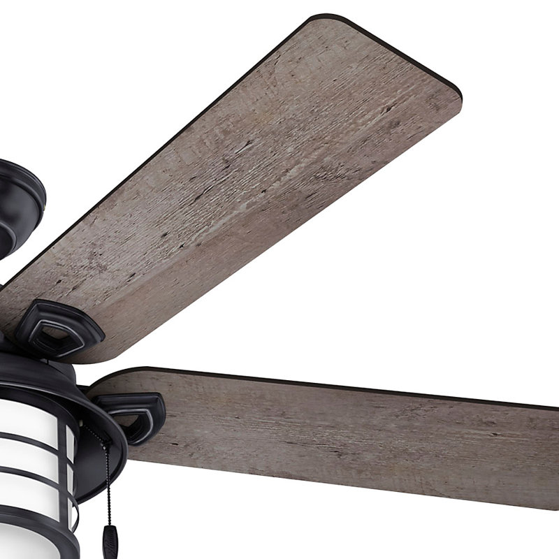 Hunter Fan 54" Key Biscayne 5 Blade Outdoor Standard Ceiling Fan with